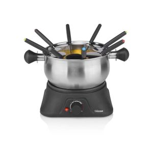 TRISTAR FO-1106 Appareil ? fondue ? 1400W ? 8 personnes ? 1.3L ? Noir et inox