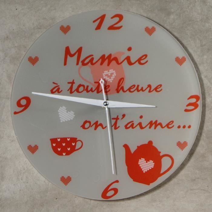 Horloge junior achat / vente horloge junior pas cher cdiscount Horloge cuisine originale