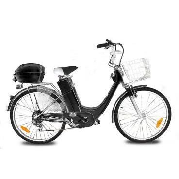 Vélo électrique E GO CITY BIKE 250W Batterie 36V 12AhDérailleur