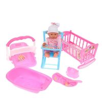 Coffret complet Poupon + 6 accessoires Coffret complet Poupon + 6 accessoires