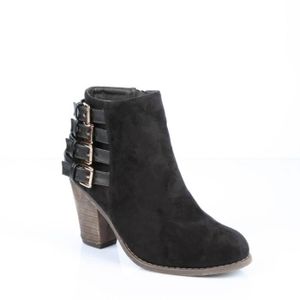 bottines noires talons epais achat vente pas cher bottines noires talons epais achat vente pas cher