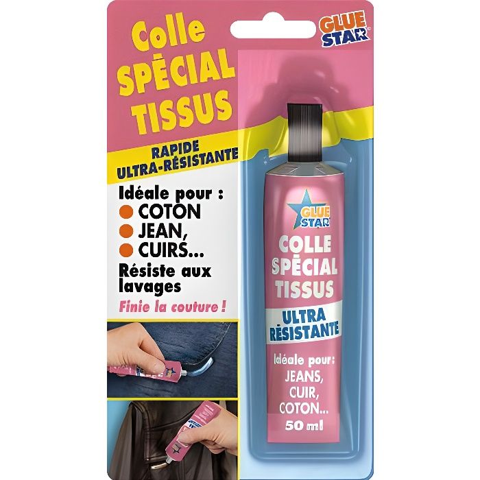 Colle special tissus ultra forte? Achat / Vente colle a tissu