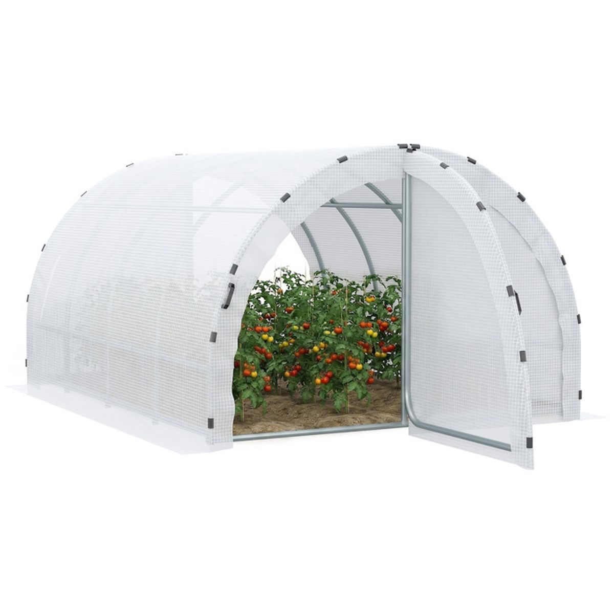 Bâche Pour Serre De Jardin Tunnel 12m2 Galina
