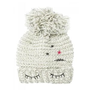 BONNET , CAGOULE IKKS , Bonnet maille blanc ivoire bébé fille Ikks. \u2039\u203a