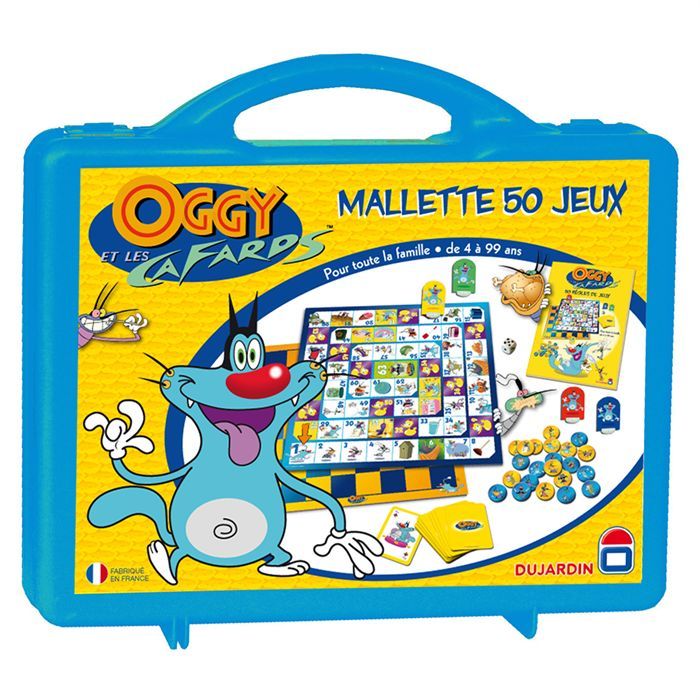 Jeux Oggy Cafards Frites on Mallette 50 Jeux Oggy Et Les Cafards Achat Vente Jeu De Plateau
