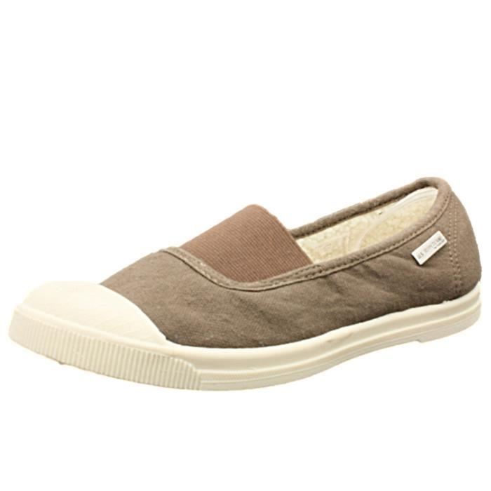 Ballerines hiver Les Tropeziennes par M. Belarbi marron, chaussures