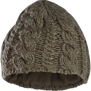 GO SPORT Bonnet Beanie Lady Brune Foncé Femme