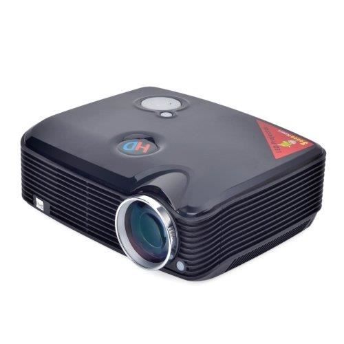 Huihong2500LM Mini Projecteur LED HDMI projecteur Home Cinéma, Double