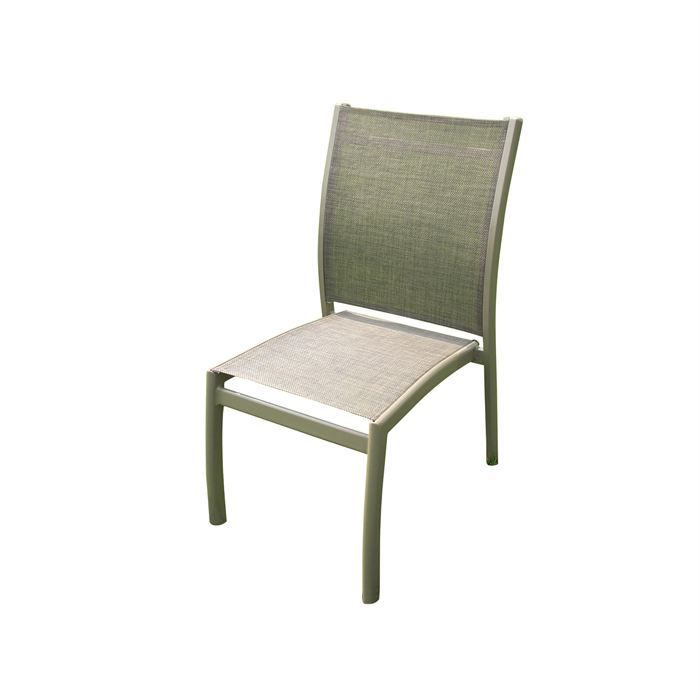 chaise alu/textilène dream garden Achat / Vente chaise fauteuil