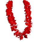 ACCESSOIRE DEGUISEMENT VENDU SEUL Collier Hawaïen Rouge