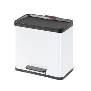 HAILO Poubelle Trento Oko Duo 30L blanche