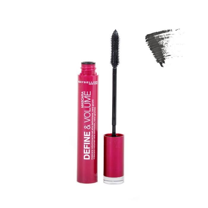 Gemey Maybelline Definie & Volume Mascara Noir Achat / Vente MASCARA