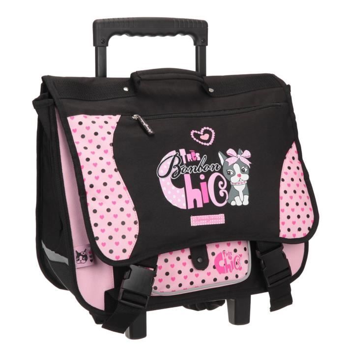 Cartable a roulette rebecca bonbon