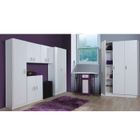 MEUBLE ETAGERE MULTIUSOS 1P - armoire rangement 1 porte