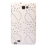 ACCESSOIRES TELEPHONIE Coque Galaxy Note Blanche avec brillants