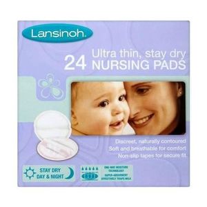 LANSINOH Coussinets d'allaitement jetables 24 Pc