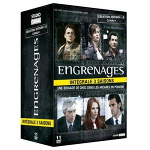 DVD SÉRIE DVD Engrenages, saison 1 à 3 DVD SÉRIE DVD Engrenages, saison 1 à 3