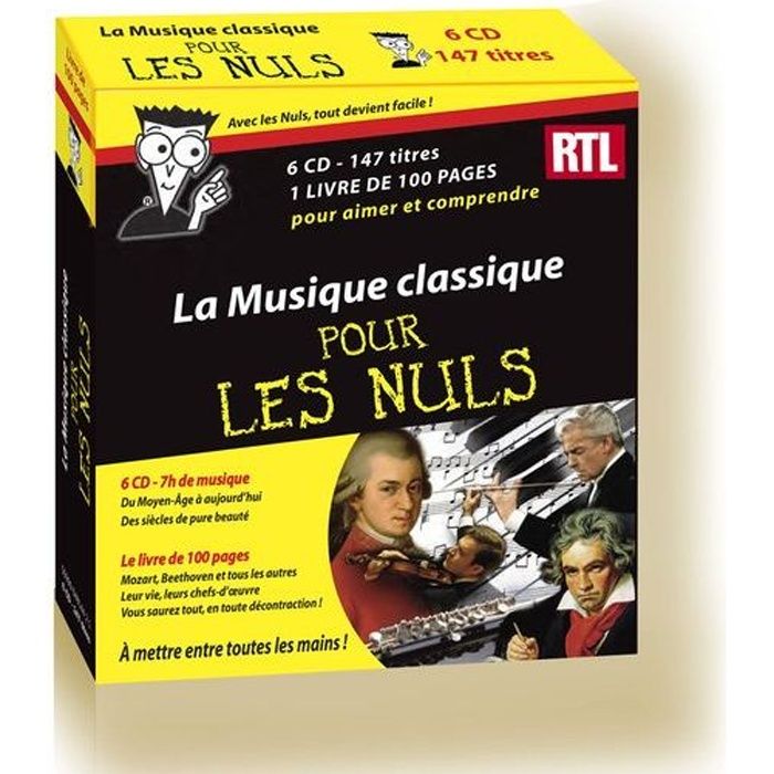 Musique Classique Pour Les Nuls   Achat CD COMPILATION pas cher