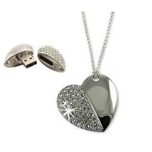 Clé USB Bijou Coeur 8go Achat / Vente clé usb Clé USB Bijou Coeur