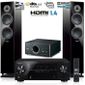 HOME CINEMA Pack Home Cinéma Pioneer VSX422 Noir + YAMAHA