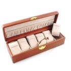  Coffret "Munich" 6 Montres Cognac
