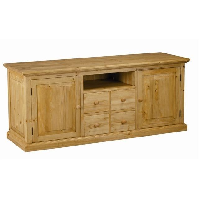 meuble t�l� en pin