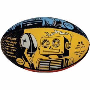 GILBERT Ballon de Rugby Robo RGB