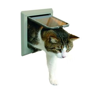 TRIXIE chati?re, 4 positions avec tunnel pour chat