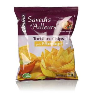 CASINO SAVEURS D'AILLEURS Tortilla chips fromage 1