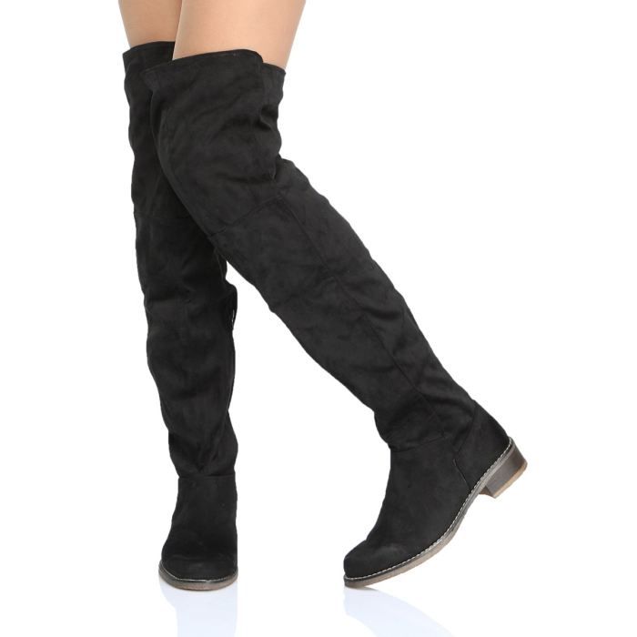 Bottes Hermine Femme femme Noir Achat / Vente ELITE Hermine Femme
