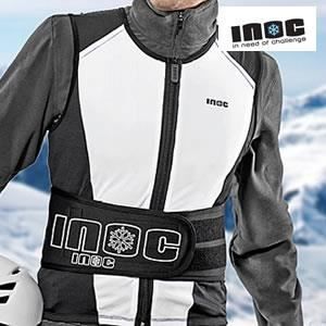 Gilet protection Dorsale mixte INOC Ski Snowboard Achat / Vente