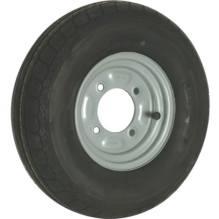 Roue De Remorque 450 X 10 Quatre Trous