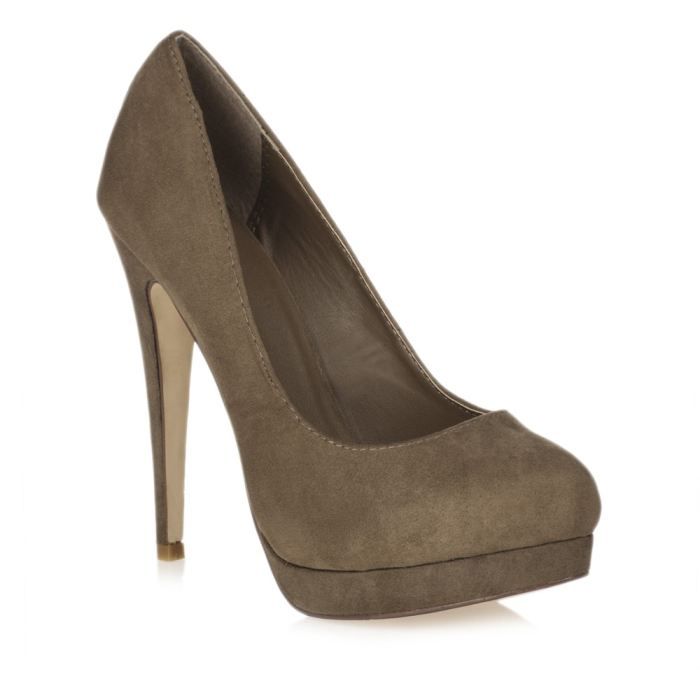 escarpin a plateau