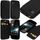 Etui rabat porte-carte Wiko Cink Slim Noir