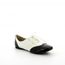 DERBY Chaussure femme Derbie ROSA     Noir-blanc