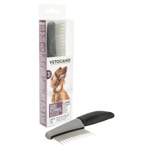 VETOCANIS Peigne avec dents alternes - Pour chien