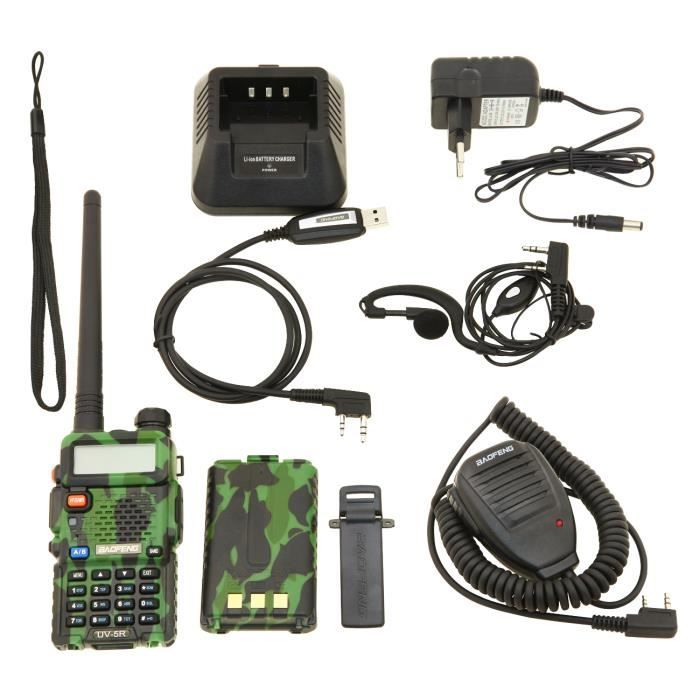 UV 5R Talkie walkie FM radio VHF / UHF Achat / Vente talkie walkie