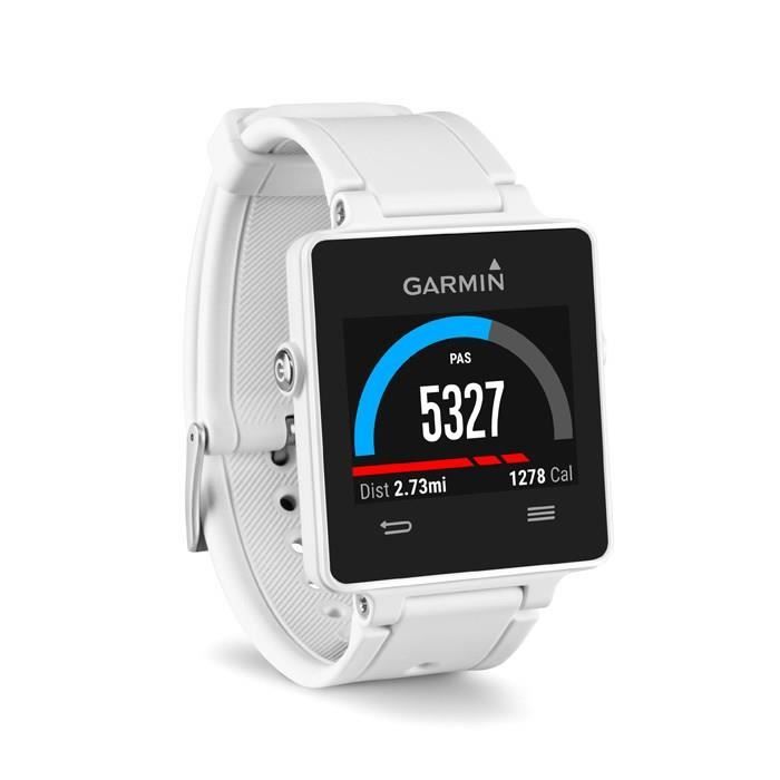 Montre GPS connectée blanche Smartwatch Achat / Vente montre