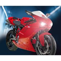 DÉCORATION VÉHICULE ASD Kit Xénon H4 6000k moto