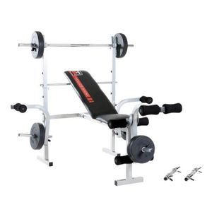 Banc de Musculation multifonction Bermuda 45042+ 25kg de poids