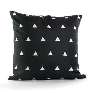 PAVILLON D'INTERIEUR Coussin CELIO 40x40 cm noir et blanc