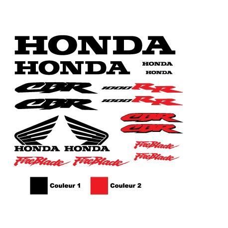 Honda fireblade sticker kits #3