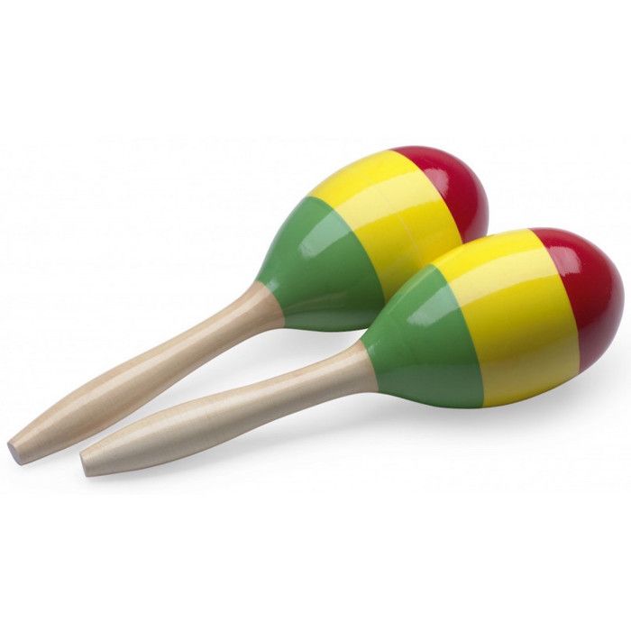 Paire de maracas en bois Reggae pas cher Achat / Vente maracas