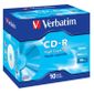 CD - DVD - BLU-RAY VIERGE POUR PC Verbatim CDR 800 Mo 90 min 40X (10)