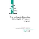 SCIENCES / TECH / MEDECINE Entrepôts de données et analyse en ligne : EDA'10
