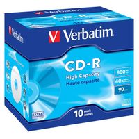 CD - DVD - BLU-RAY VIERGE POUR PC Verbatim CDR 800 Mo 90 min 40X (10)