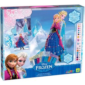 LA REINE DES NEIGES Sticky Mosaics - Anna et Elsa