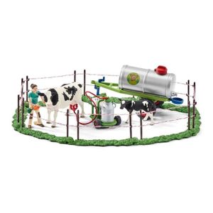 SCHLEICH Famille de Bovins dans un Pré