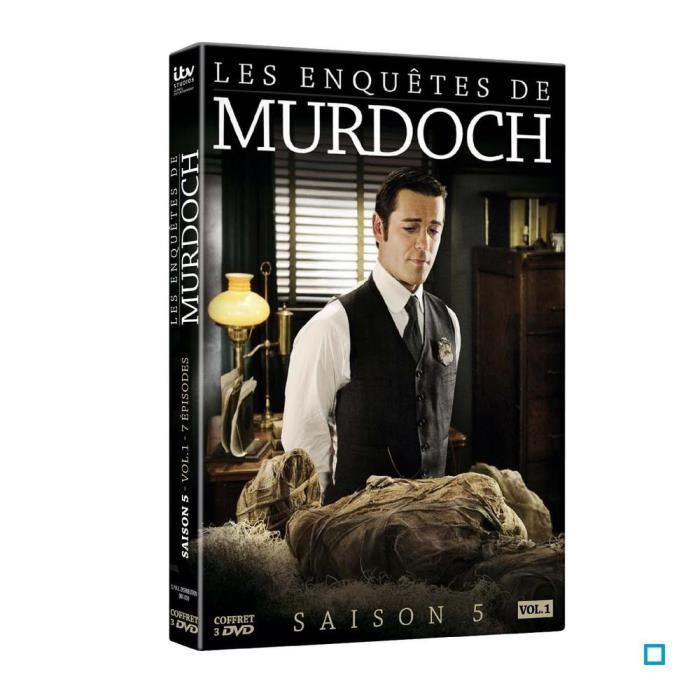 Les Enquetes De Murdoch Saison 5 DVD Coffret les enquêtes de Murdoch, saison 5, en dvd film pas cher