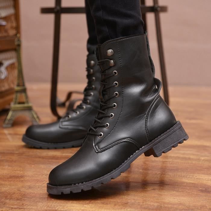 botte style militaire